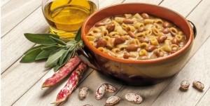 pasta with beans - pasta e fagioli